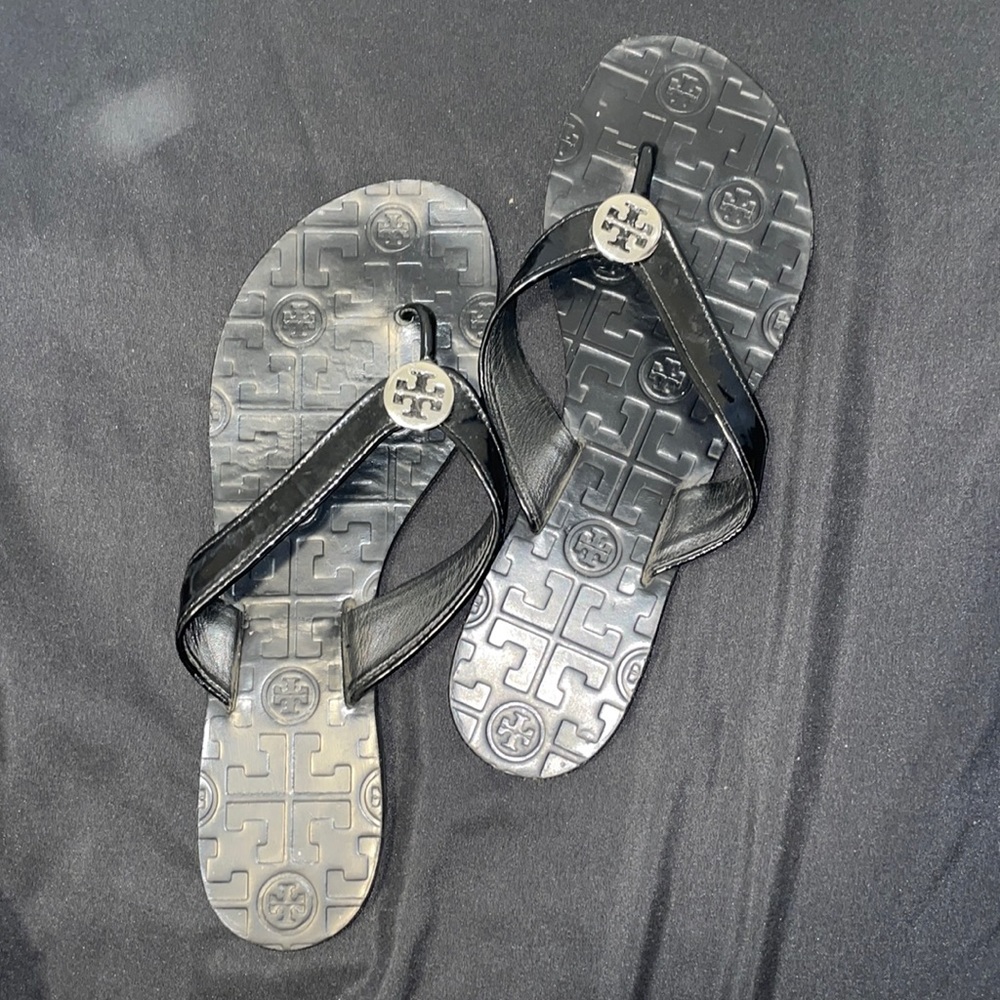 TORY BURCH SANDALS BLACK